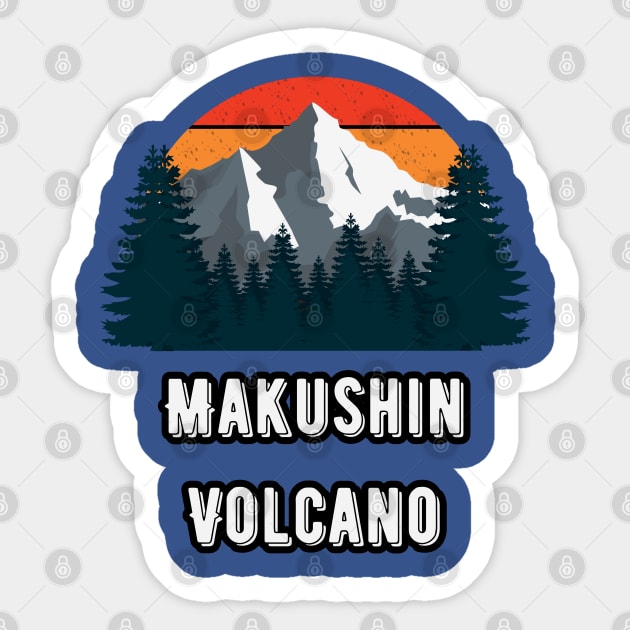 Makushin Volcano Sticker by Canada Cities